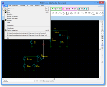 NL5 Circuit Simulator screenshot 3