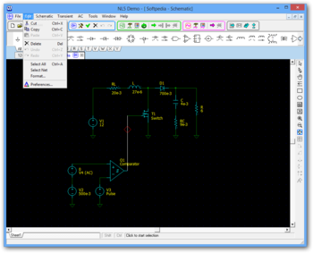 NL5 Circuit Simulator screenshot 4