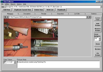 NM Gun Collector Software screenshot