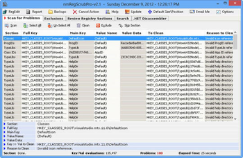 nmRegScrubPro screenshot