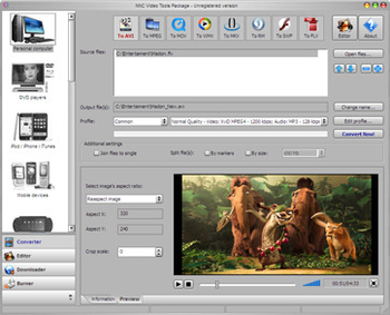 NNC Video Tools screenshot