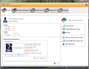 NNS ADim screenshot
