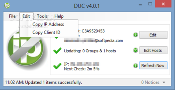 No-IP DUC screenshot 3