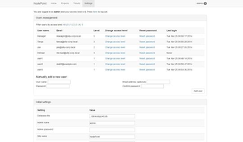 NodePoint screenshot