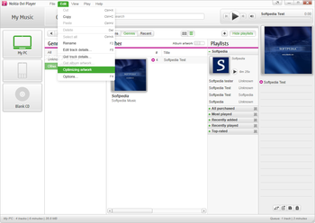Nokia Music Player screenshot 3