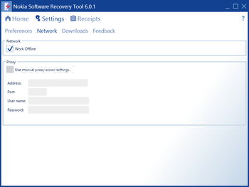 Nokia Software Recovery Tool screenshot 3
