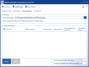 Nokia Software Recovery Tool screenshot 4