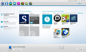 Nokia Suite screenshot 3