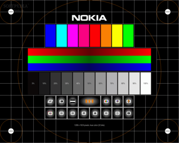 Nokia Test Pattern Generator screenshot