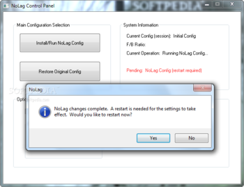 NoLag screenshot 2
