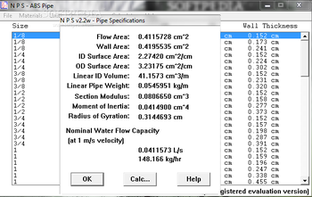 Nominal Pipe Size screenshot 4