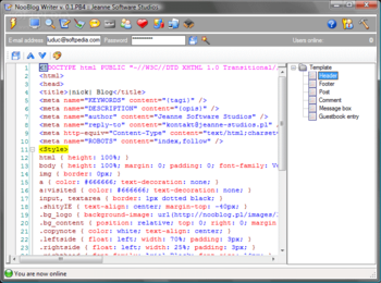 NooBlog Writer screenshot 2