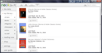 NOOK for PC screenshot 2