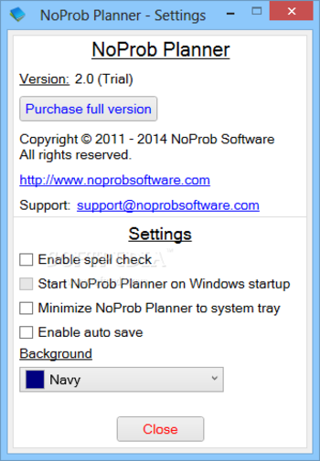 NoProb Planner screenshot 5