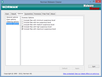 Norman Malware Cleaner screenshot 6