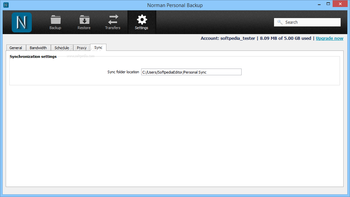 Norman Personal Backup screenshot 9