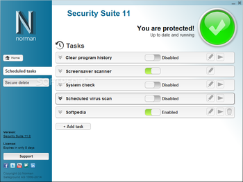 Norman Security Suite  screenshot 3