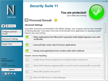 Norman Security Suite  screenshot 9