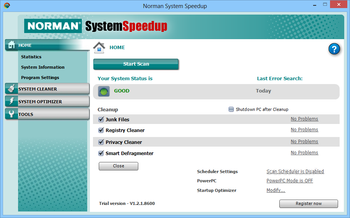 Norman System Speedup screenshot