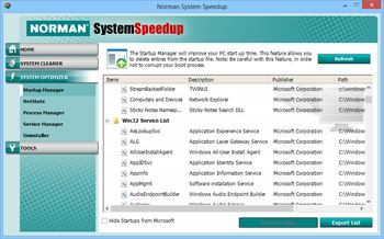 Norman System Speedup screenshot 10