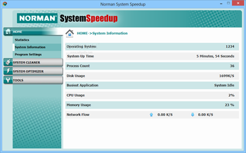 Norman System Speedup screenshot 3