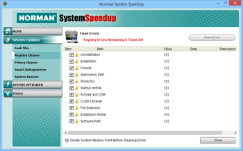 Norman System Speedup screenshot 6