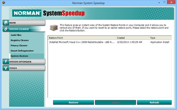 Norman System Speedup screenshot 9