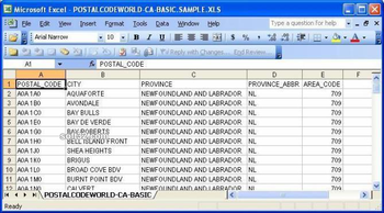 North American Area Code Database (Gold Edition) screenshot 2