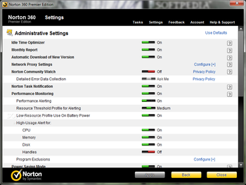 Norton 360 Premier Edition screenshot 35
