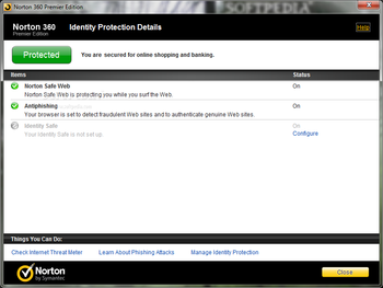 Norton 360 Premier Edition screenshot 9