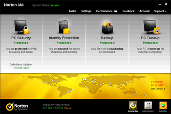Norton 360 screenshot 2