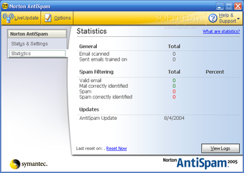 Norton AntiSpam screenshot 2