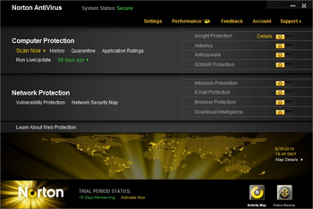 Norton Antivirus screenshot 3