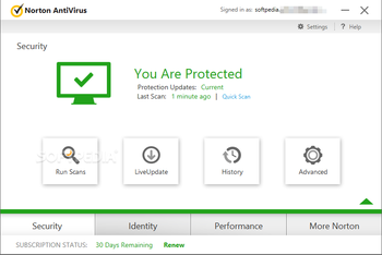 Norton AntiVirus screenshot 2