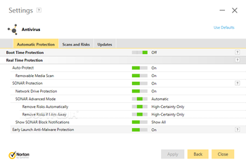 Norton AntiVirus screenshot 21