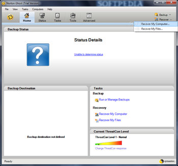 Norton Ghost screenshot 5