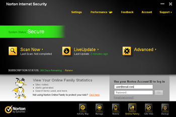 Norton Internet Security screenshot 3