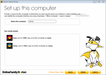 Norton Online Family screenshot 2