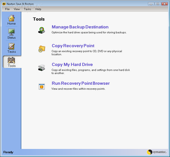 Norton Save & Restore screenshot 3