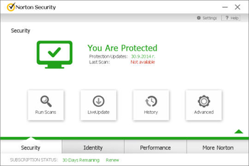 Norton Security Deluxe screenshot 2