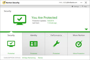 Norton Security screenshot 2