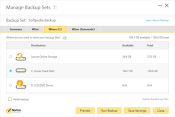 Norton Security with Backup screenshot 18