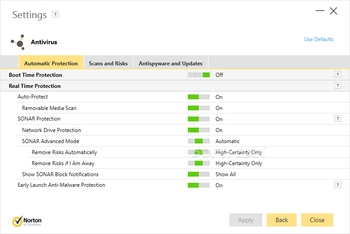 Norton Security with Backup screenshot 26