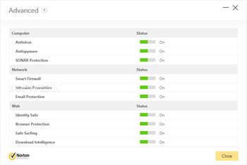 Norton Security with Backup screenshot 8