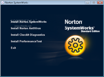 Norton SystemWorks Standard Edition screenshot