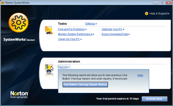 Norton SystemWorks Standard Edition screenshot 10