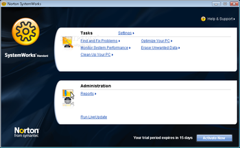Norton SystemWorks Standard Edition screenshot 4