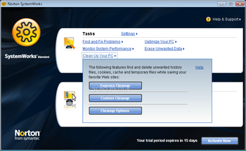 Norton SystemWorks Standard Edition screenshot 7