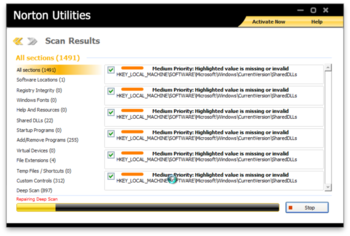 Norton Utilities screenshot 3