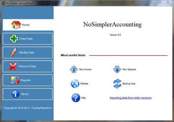 NoSimplerAccounting screenshot